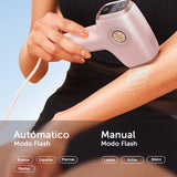 Depiladora láser rosa