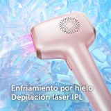 Depiladora láser rosa