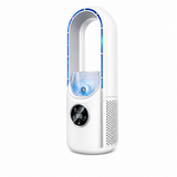 Ventilador Sin Aspas con Humificador 6 Velocidades con Pantalla Digital