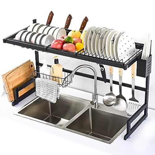 Brandtrendy Escurridor para trastes de Cocina, Organizador de Platos