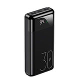 Cargador Power Bank portátil de 30000 Mah Carga Rápida