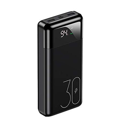 Cargador Power Bank portátil de 30000 Mah Carga Rápida