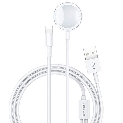 Cargador 2 en 1 Magnético Compatible con Apple Watch y iPhone