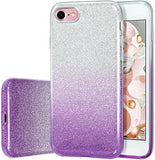 Funda Glitter de 3 Capas Compatible con iPhone 12 Pro y mas