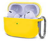 Pack 4 Fundas Para AirPods Pro De Silicon Naranja Amarillo Rojo Naranja