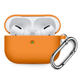 Pack 4 Fundas Para AirPods Pro De Silicon Naranja Amarillo Rojo Naranja