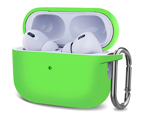 Pack 4 Fundas Para AirPods Pro De Silicon Verde Azul Morado Menta